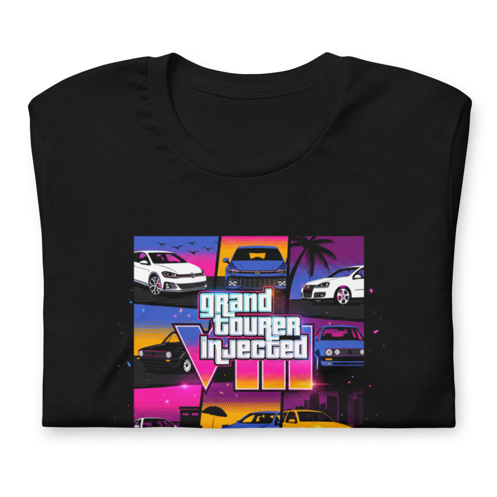 Playera Grand Tourer Injected VIII VW Golf GTI - Doblado