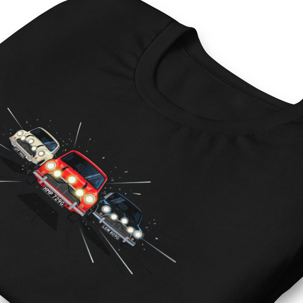 Playera Italian Job Mini Cooper Trio - Doblado zoom
