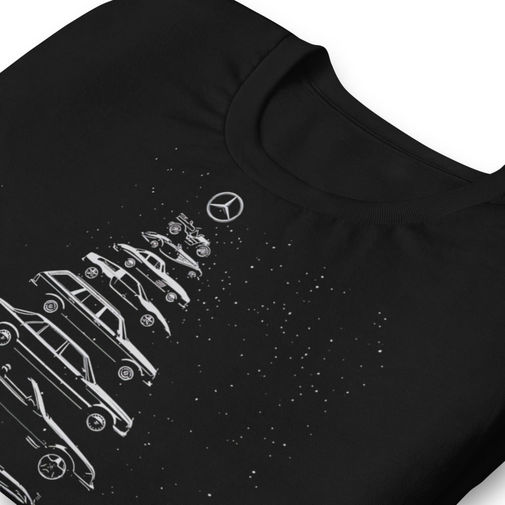Playera Mercedes Christmas Tree - Doblado zoom