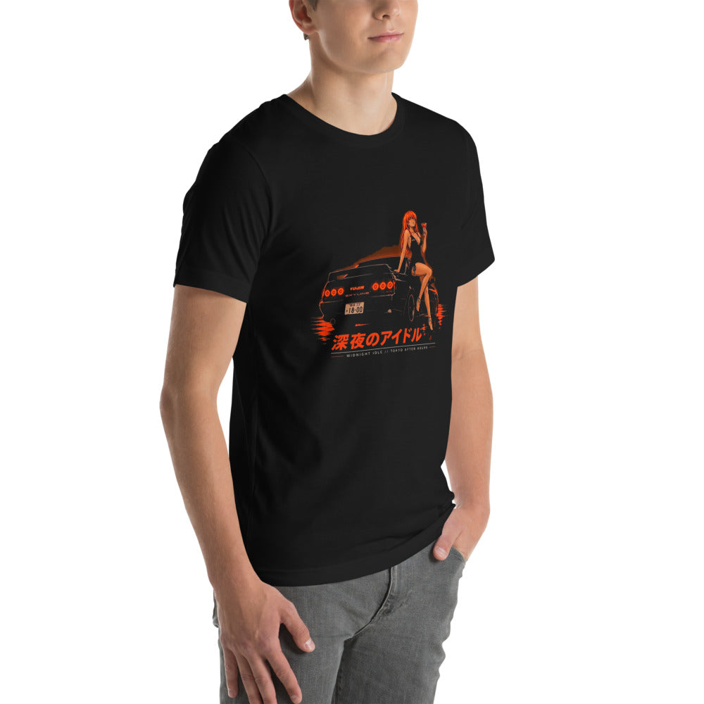 Modelo masculino lateral