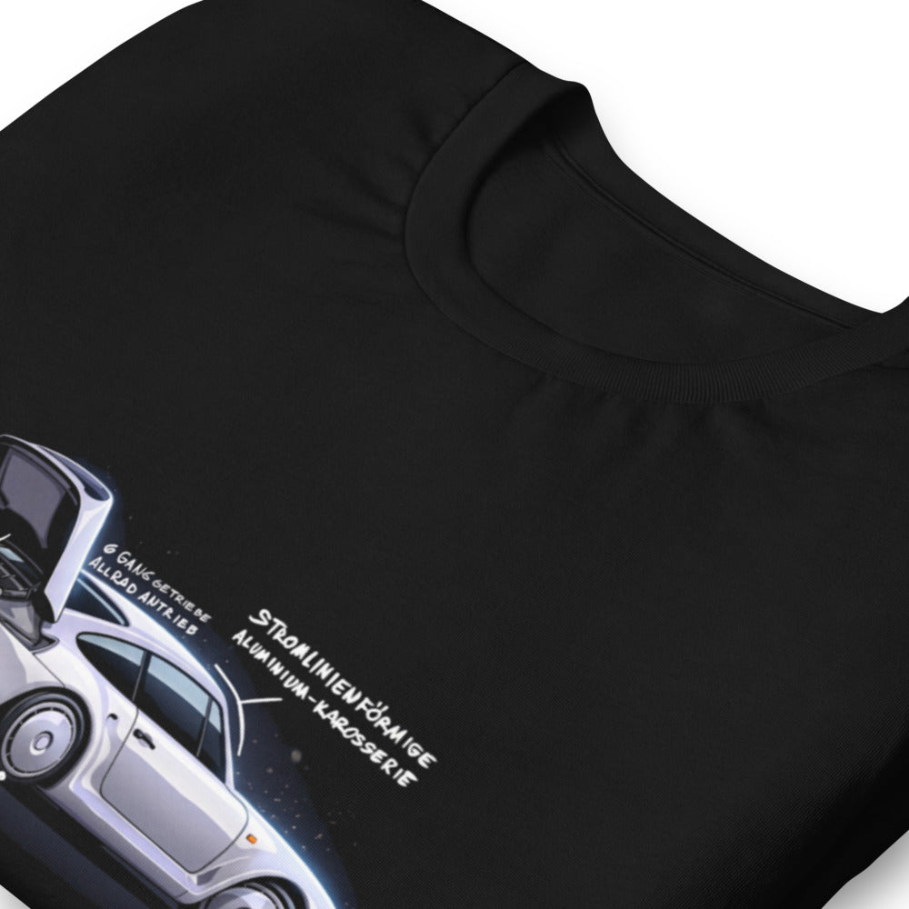 Playera Porsche 959 Doppelter Turbo - Doblado zoom