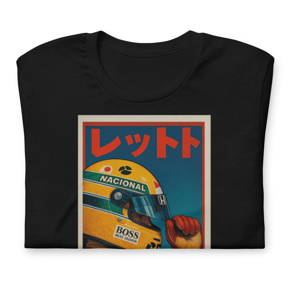 Playera Senna In Japan - Doblado