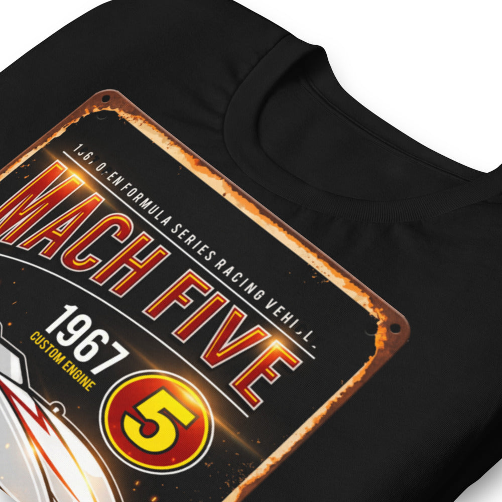Playera Speed Racer Mach Five Service Manual - Doblado zoom