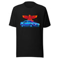 Playera Toyota MR2 Synthwave Neon Eagle - Frente grande