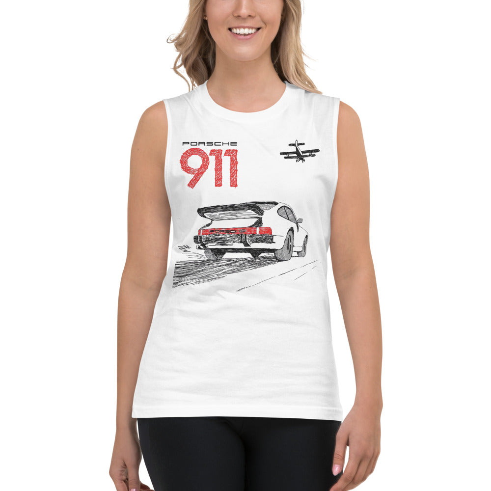 Sin Mangas 911 Porsche - Modelo femenina