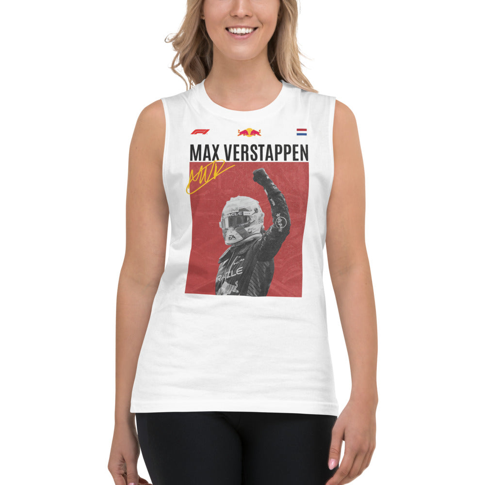 Sin Mangas Max Verstappen Champion - Modelo femenina
