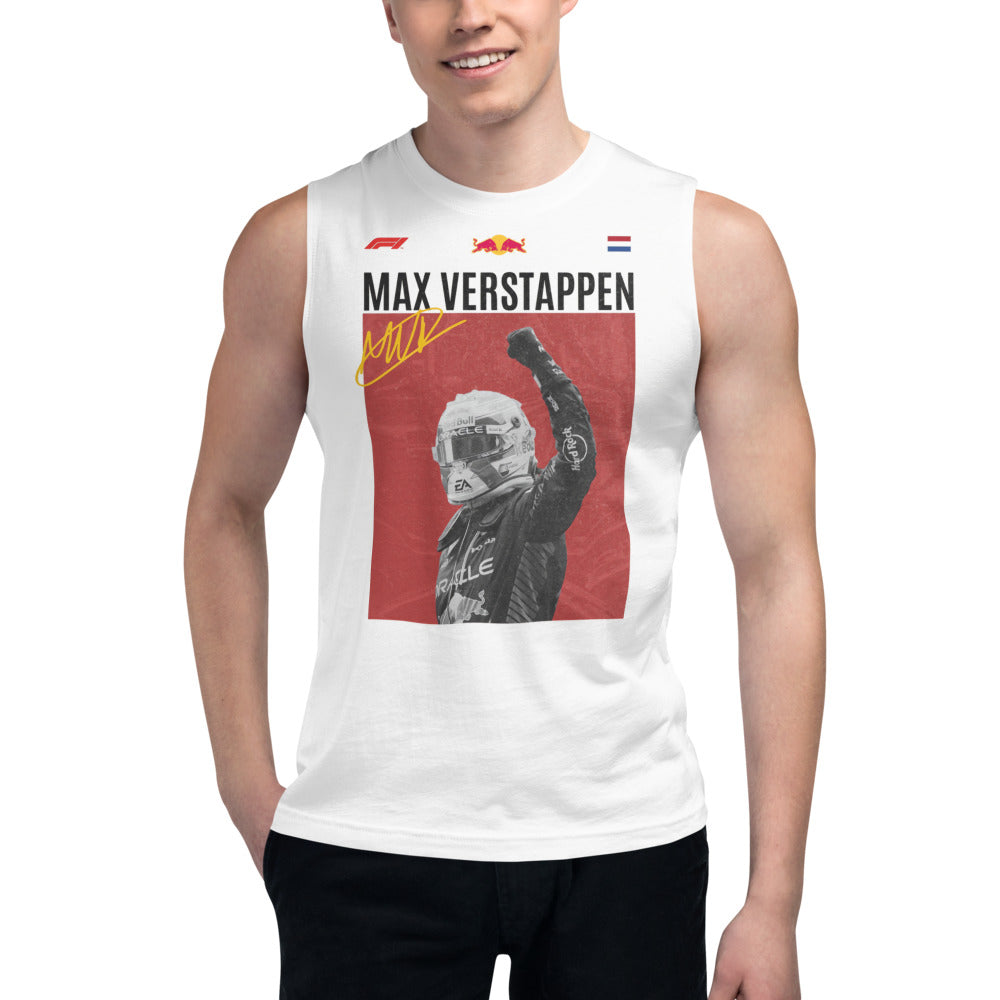 Sin Mangas Max Verstappen Champion - Modelo masculino