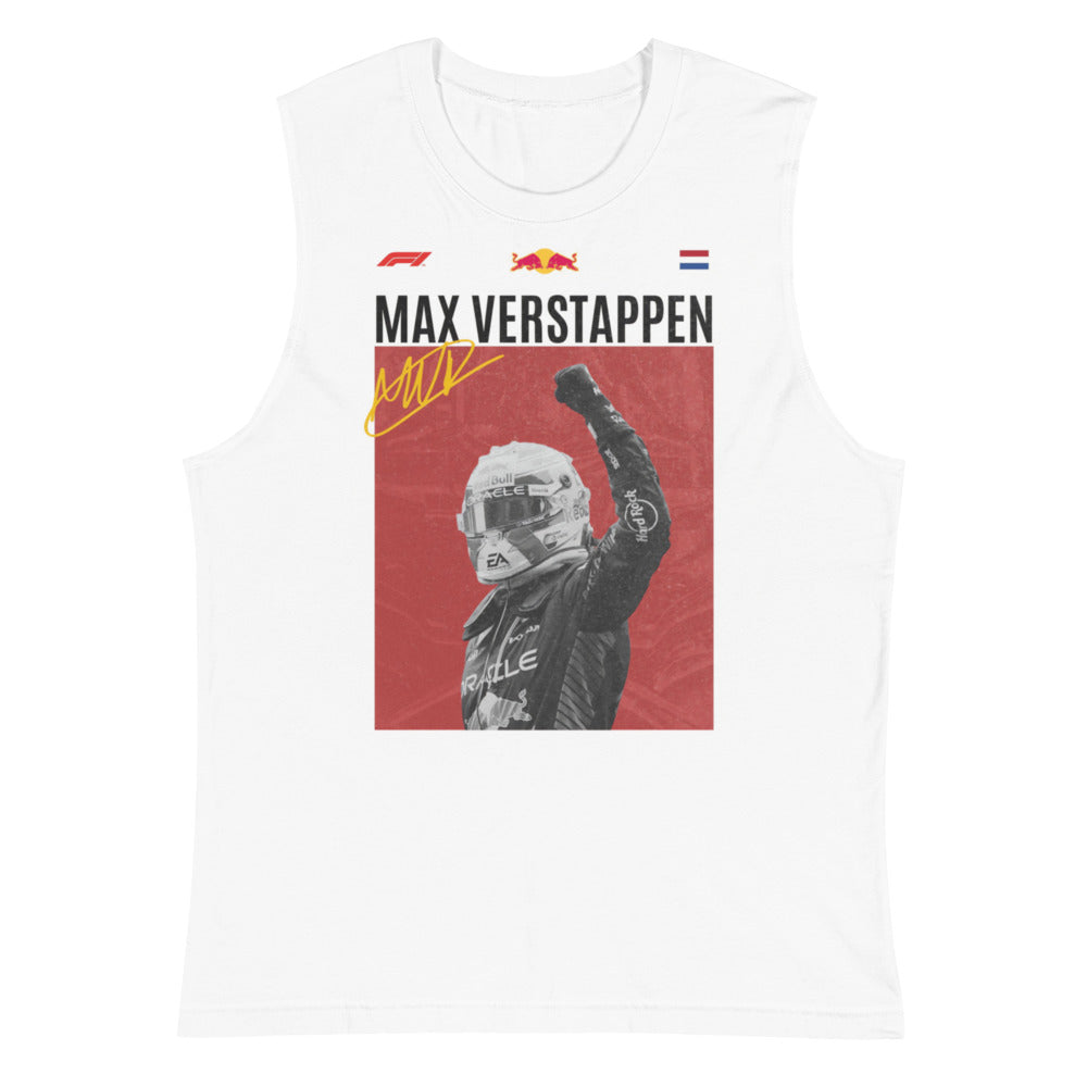 Sin Mangas Max Verstappen Champion - Plano