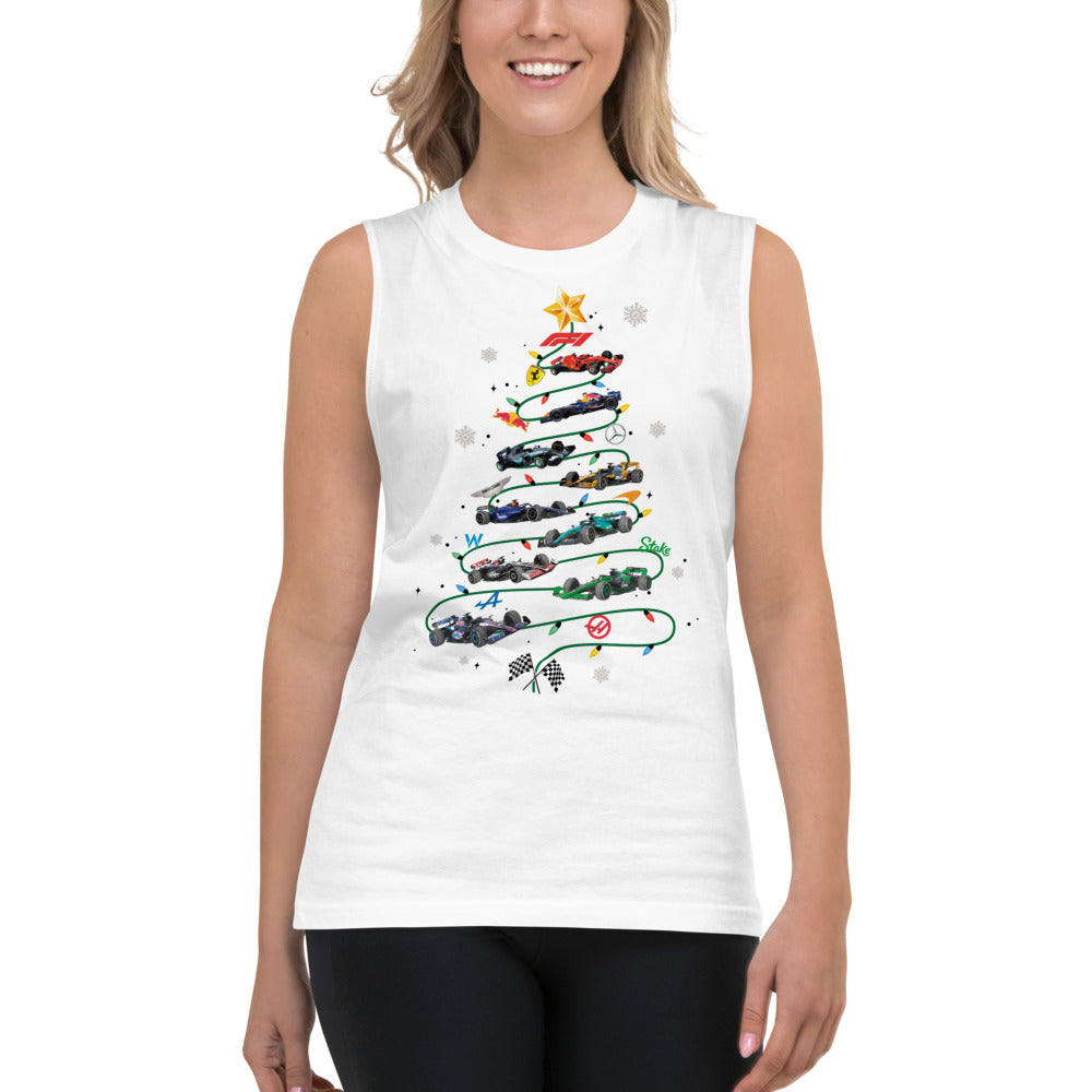 Sin Mangas Navidad en Pole Position - Modelo femenina