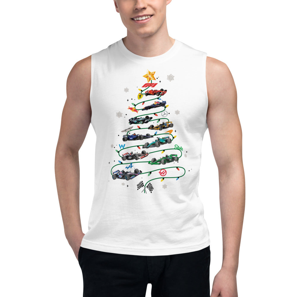 Sin Mangas Navidad en Pole Position - Modelo masculino