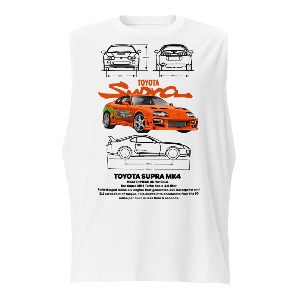 Sin Mangas Toyota Supra MK4 - Frente