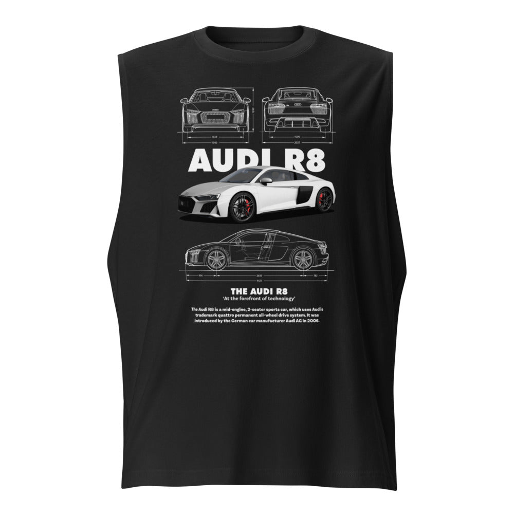 Sin Mangas Audi R8 - Frente