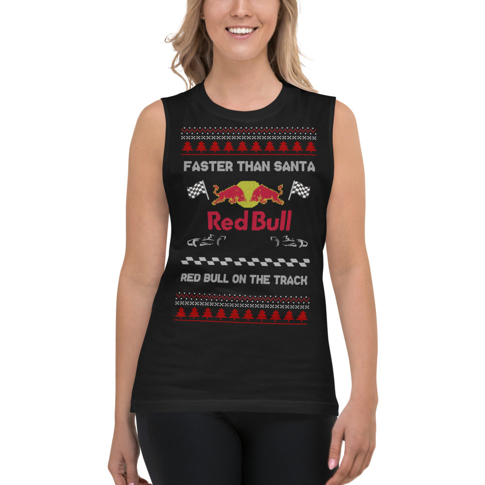 Sin Mangas Faster than Santa - Modelo femenina