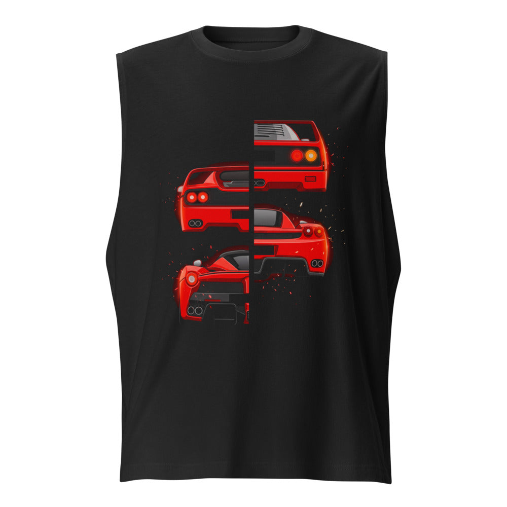 Sin Mangas Ferrari F40 F50 Enzo LaFerrari Rear Split - Frente