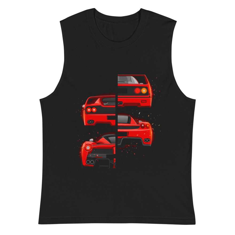 Sin Mangas Ferrari F40 F50 Enzo LaFerrari Rear Split - Plano