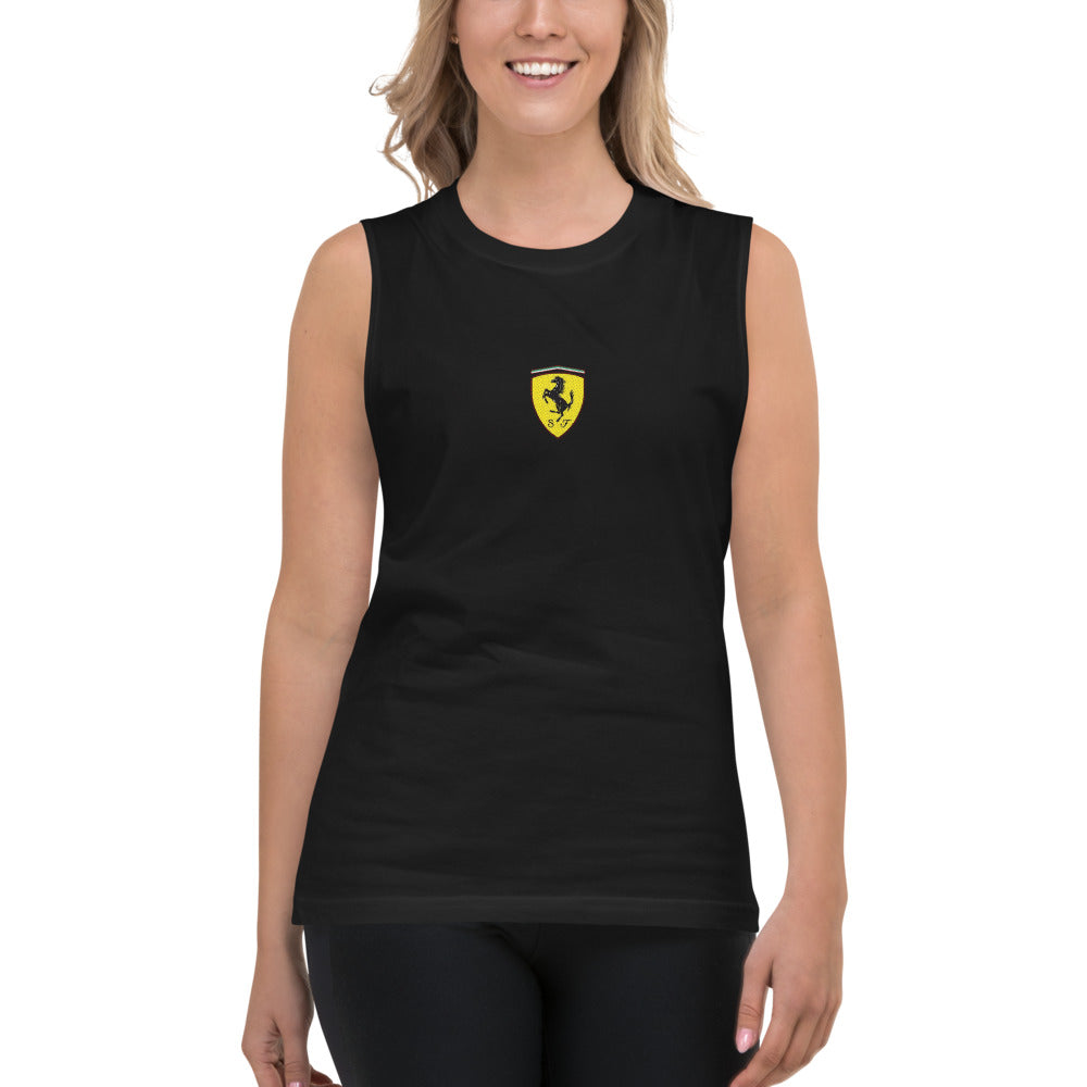 Sin Mangas Ferrari Team - Modelo femenina