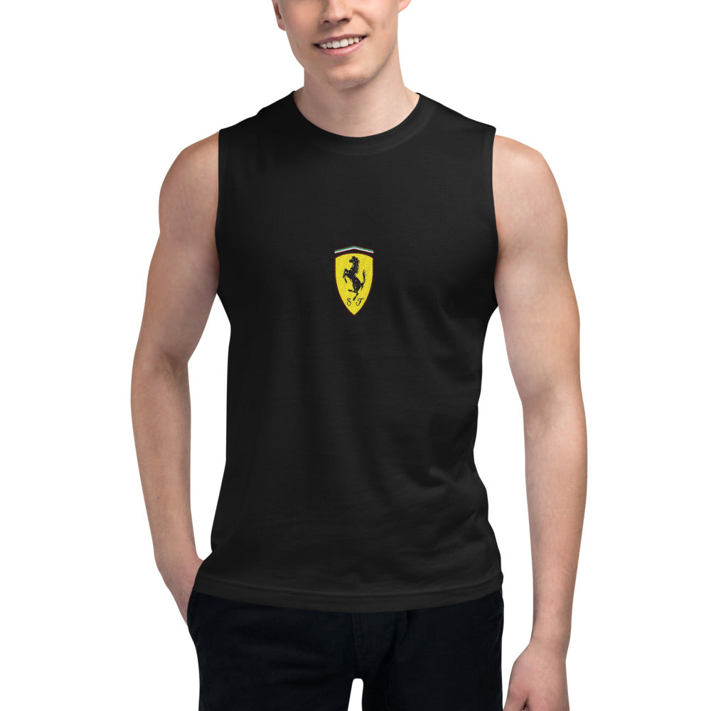 Sin Mangas Ferrari Team - Modelo masculino