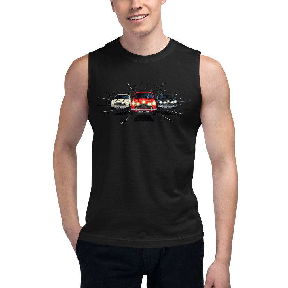 Sin Mangas Italian Job Mini Cooper Trio - Modelo masculino
