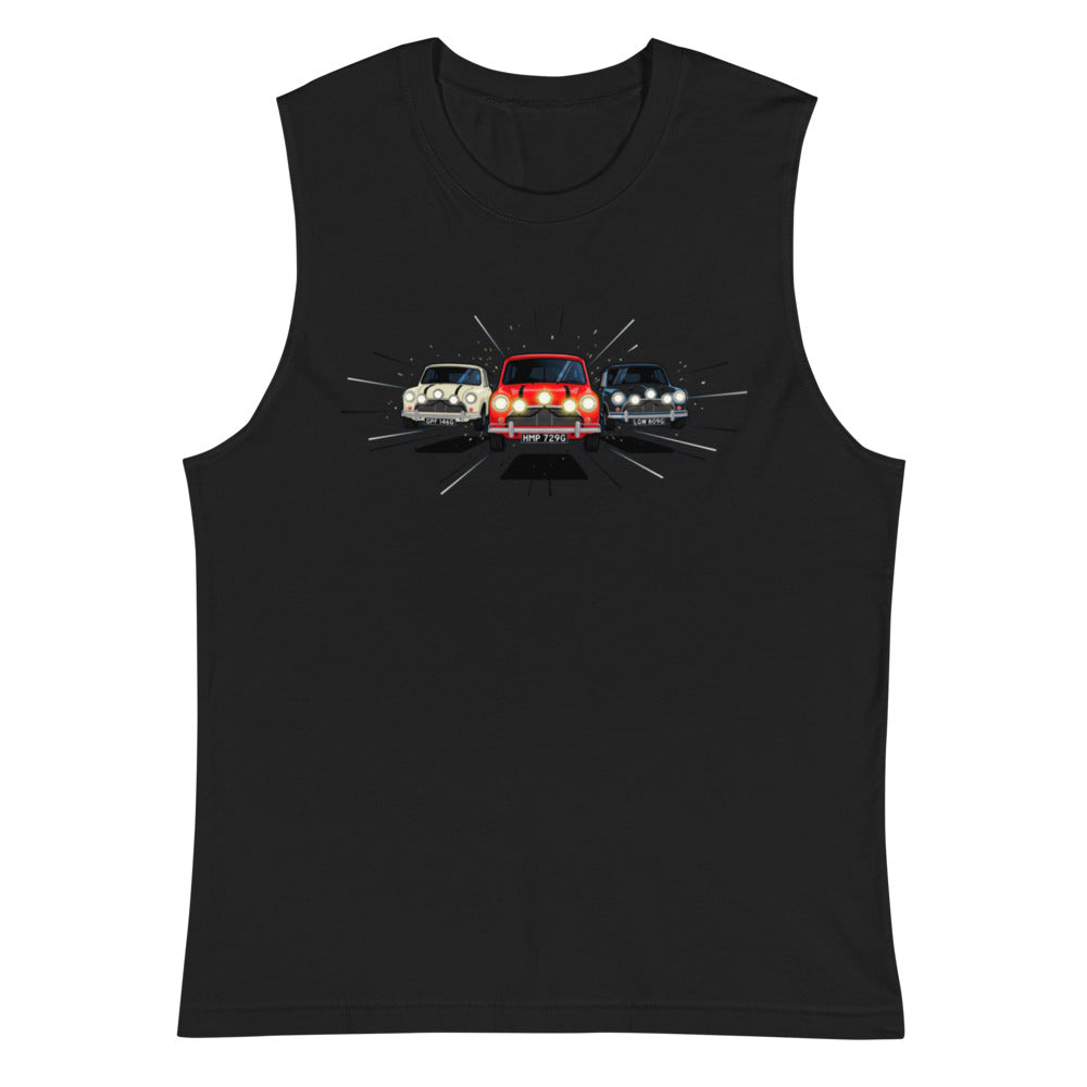 Sin Mangas Italian Job Mini Cooper Trio - Plano