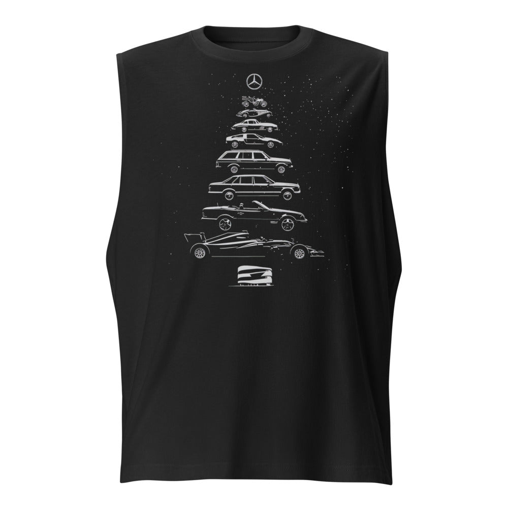Sin Mangas Mercedes Christmas Tree - Frente