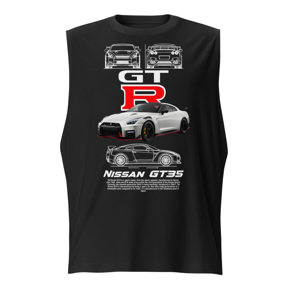 Sin Mangas Nissan GT35 - Frente