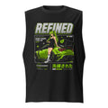 Sin Mangas Refined Green Widebody Coupe Anime Girl - Frente