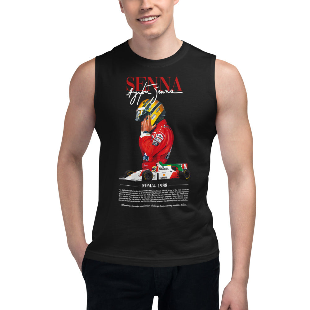 Sin Mangas Senna 1988 - Modelo masculino