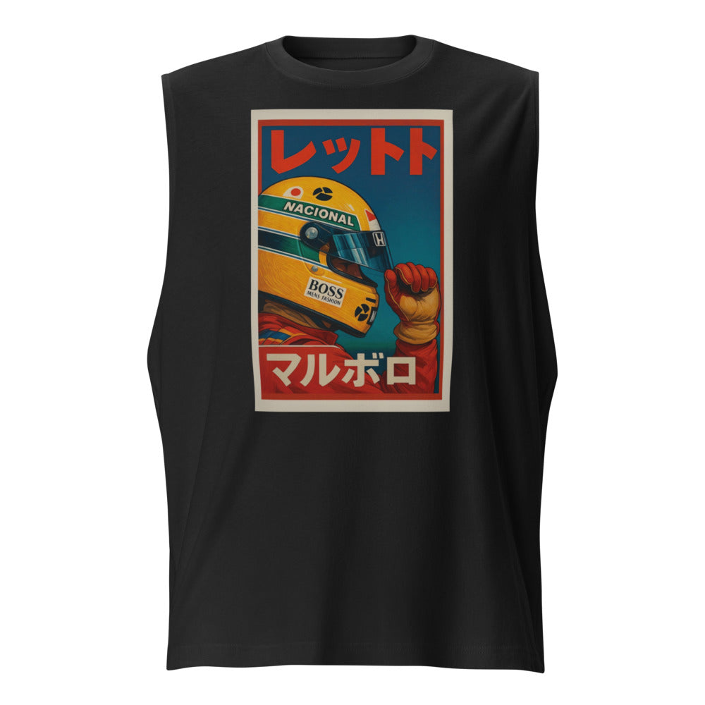 Sin Mangas Senna In Japan - Frente