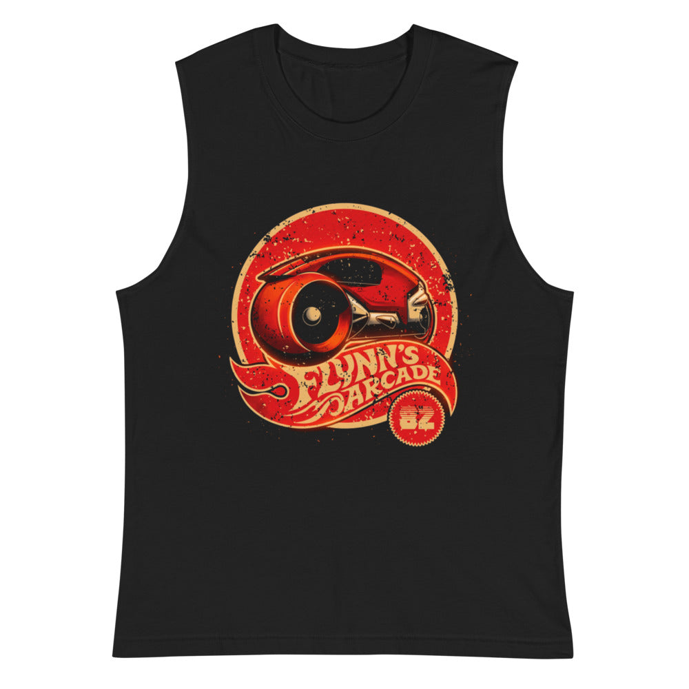 Sin Mangas Tron Flynn's Arcade Red Light Cycle - Plano