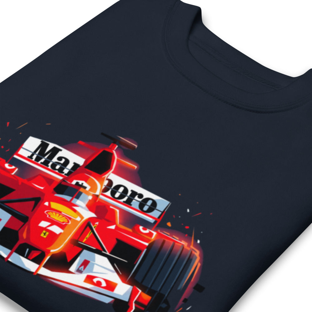 Suéter Ferrari F1 Car Red Glow Sparks - Doblado zoom