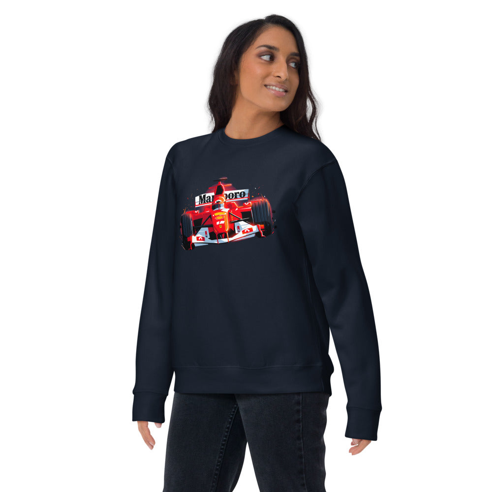 Suéter Ferrari F1 Car Red Glow Sparks - Lifestyle mujer