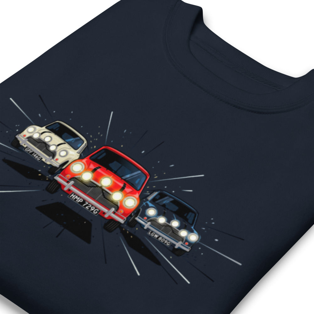Suéter Italian Job Mini Cooper Trio - Doblado zoom