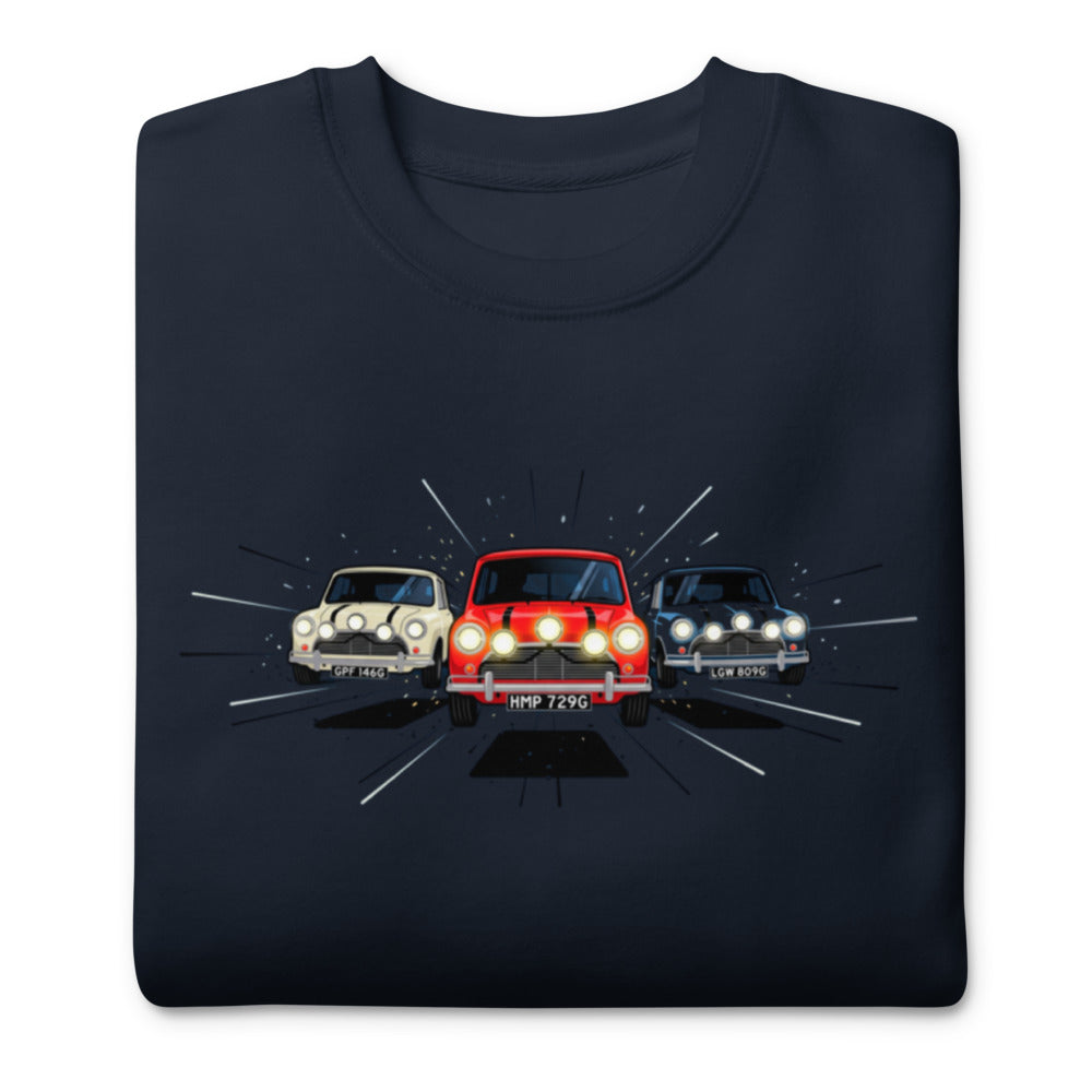 Suéter Italian Job Mini Cooper Trio - Doblado