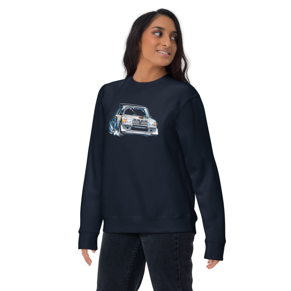 Suéter Peugeot 205 Turbo 16 Rally Snow Drift - Lifestyle mujer