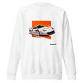 Suéter Porsche 911 GT1 White Orange Sparks - Frente