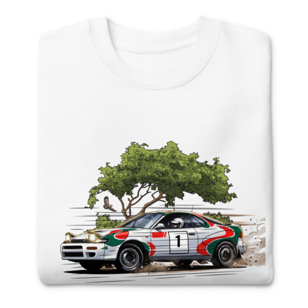 Suéter Rally Car Number 1 Dirt Drift - Doblado