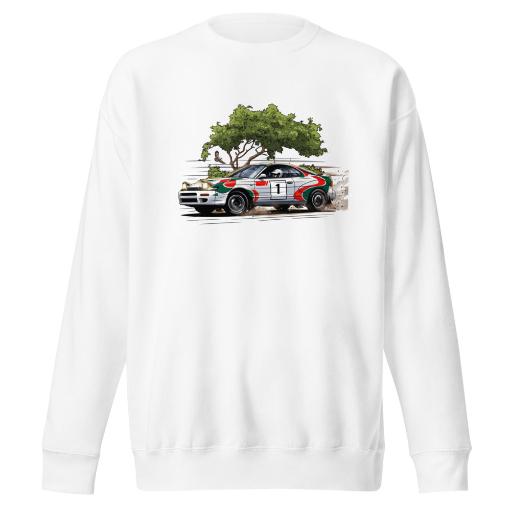 Suéter Rally Car Number 1 Dirt Drift - Frente