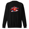 Suéter Ferrari F1 Car Red Glow Sparks - Frente