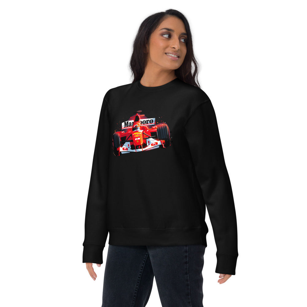 Suéter Ferrari F1 Car Red Glow Sparks - Lifestyle mujer
