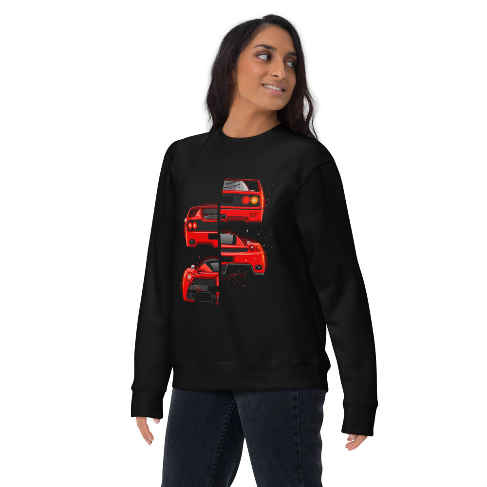 Suéter Ferrari F40 F50 Enzo LaFerrari Rear Split - Lifestyle mujer