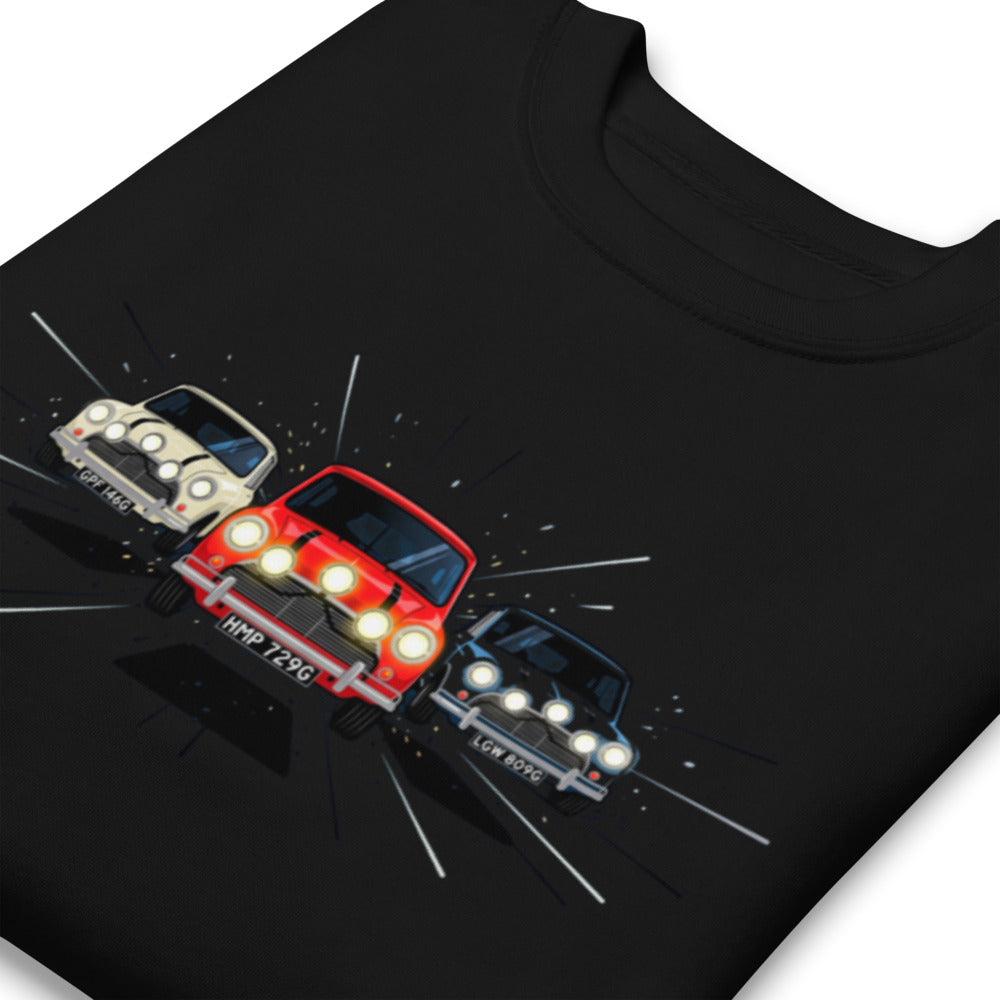 Suéter Italian Job Mini Cooper Trio - Doblado zoom