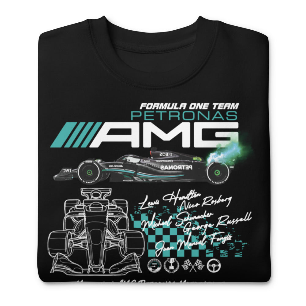 Suéter Petronas AMG - Doblado