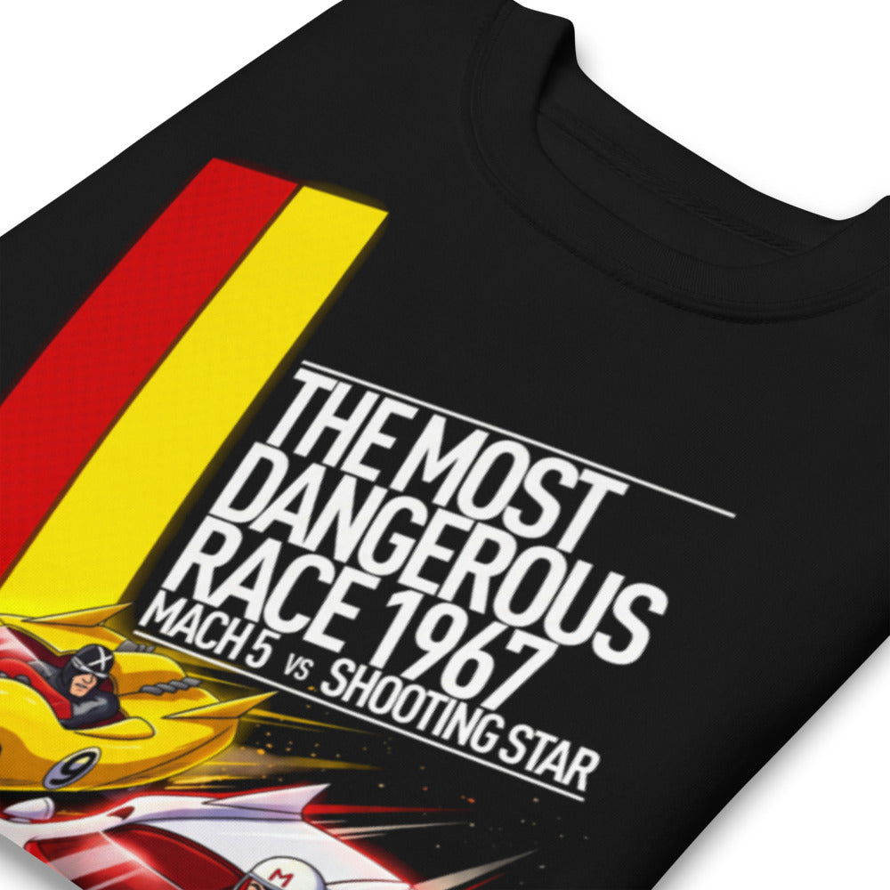 Suéter Speed Racer Mach 5 Vs Shooting Star - Doblado zoom