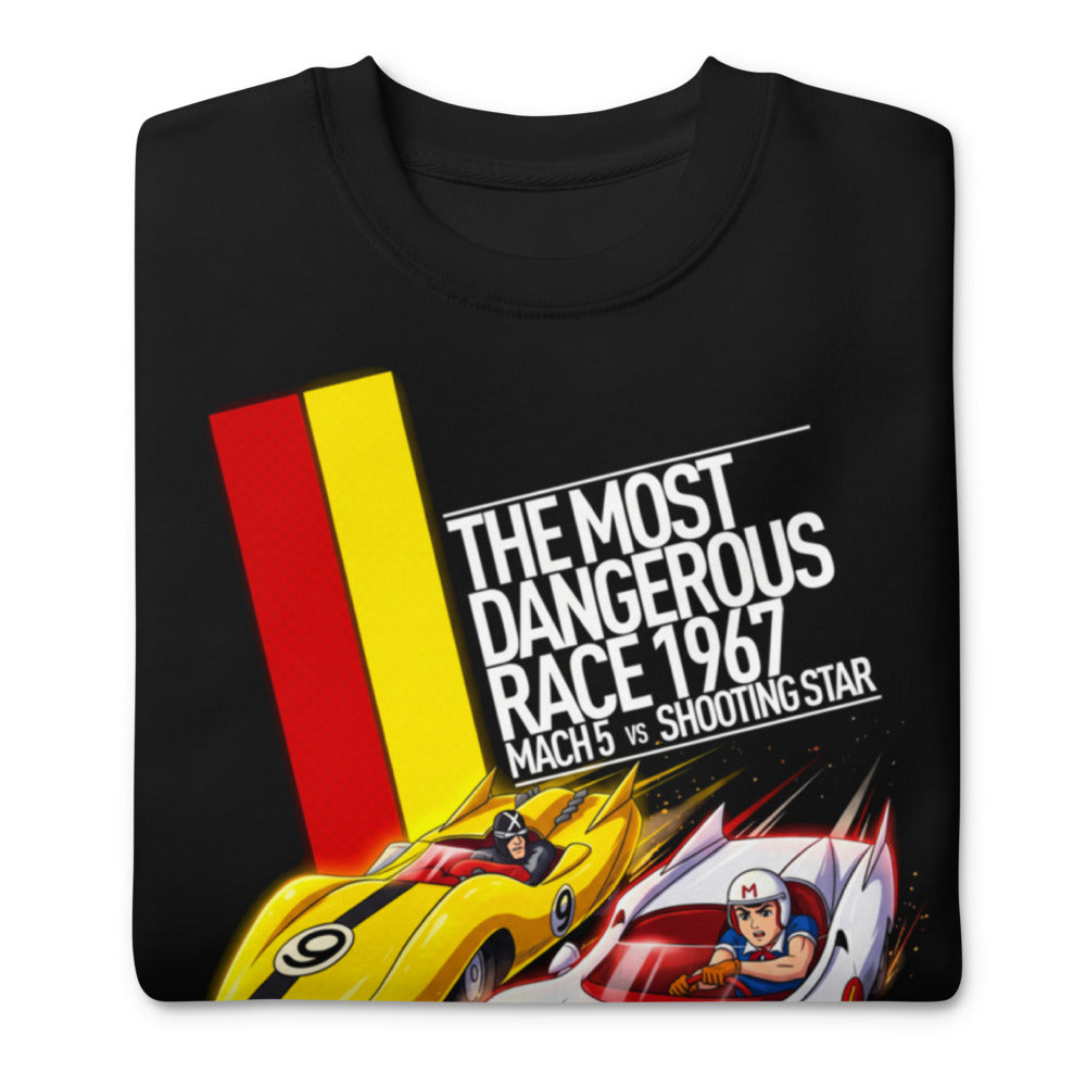 Suéter Speed Racer Mach 5 Vs Shooting Star - Doblado