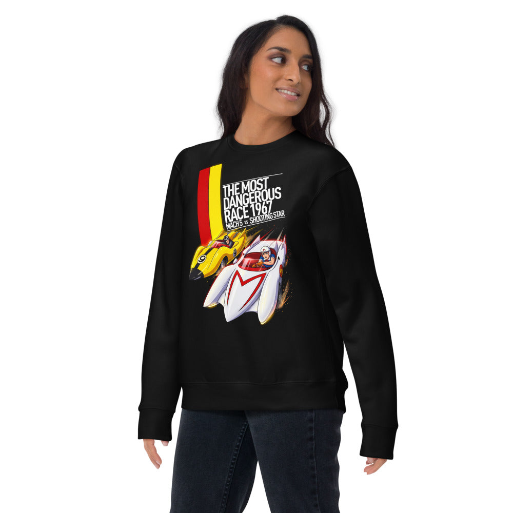 Suéter Speed Racer Mach 5 Vs Shooting Star - Lifestyle mujer