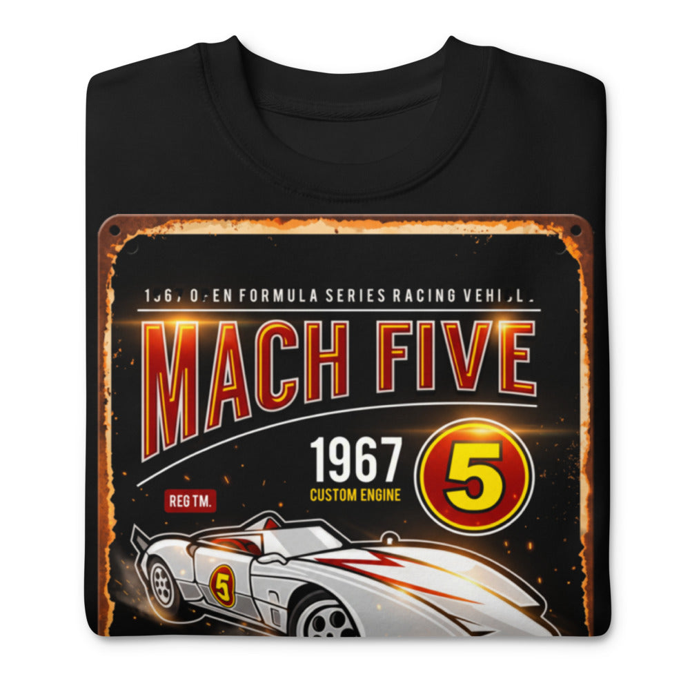Suéter Speed Racer Mach Five Service Manual - Doblado