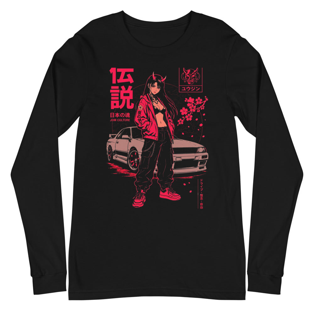 Yujin JDM Devil Horns Girl Skyline - Plano