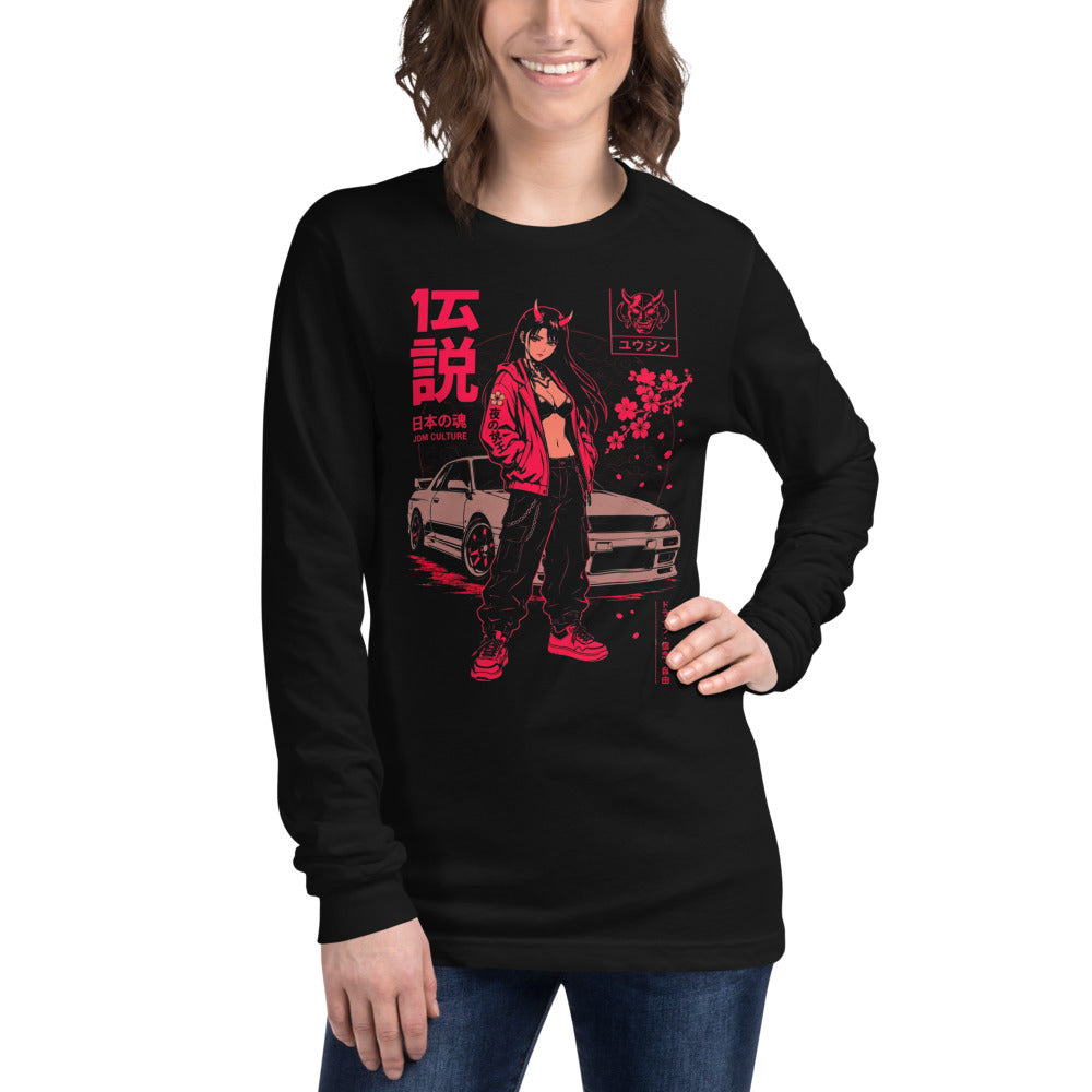 Yujin JDM Devil Horns Girl Skyline - Modelo femenina