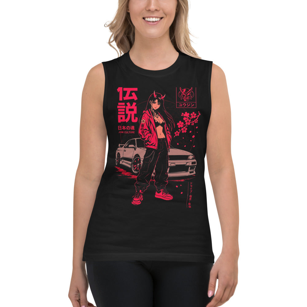 Yujin JDM Devil Horns Girl Skyline - Modelo femenina