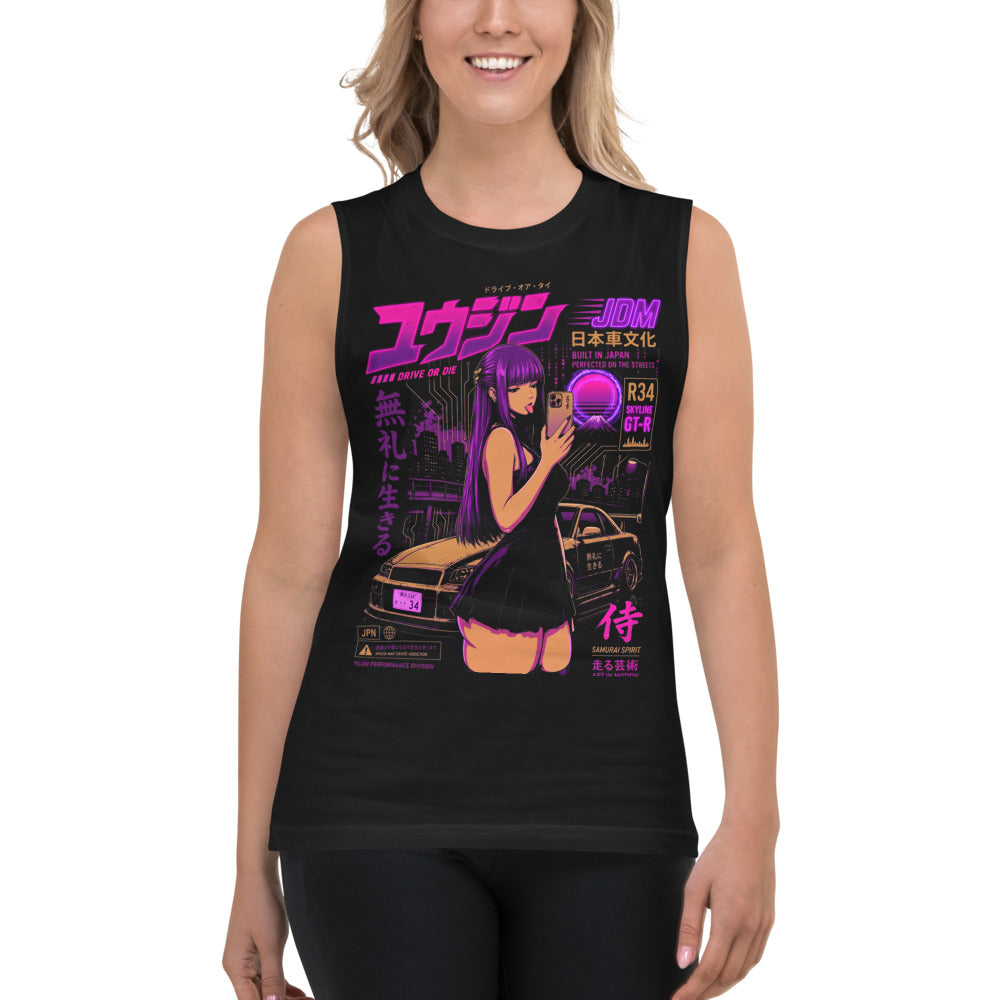 Yuujin JDM Drive Or Die Car Culture - Modelo femenina